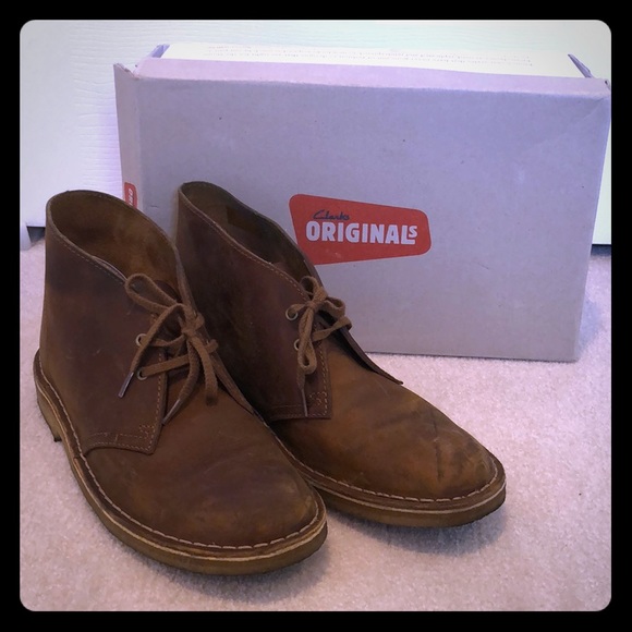 Clarks Originals Desert boot in beeswax W9.5/M7.5 - Picture 1 of 8